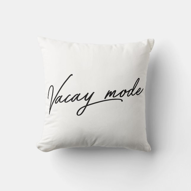 Cojín Decorativo Modo Vacay (Anverso)