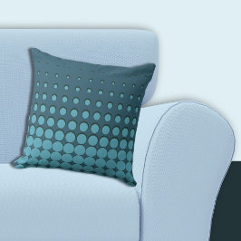 Cojín Decorativo Modos azulados azules modernos