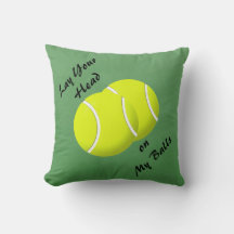 Cojín decorativo Mojo de la Pelota de Tenis