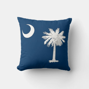 Cojín Decorativo MoJo Pillow de la bandera del estado de Carolina d