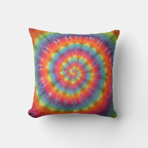 Cojín Decorativo MoJo Pillow de Trippy Swirl Tie Dye American