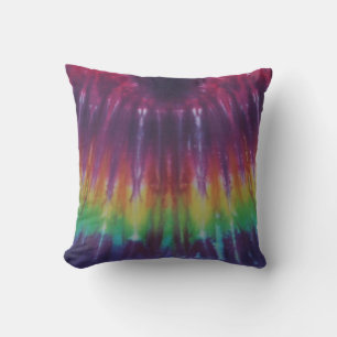 Cojín Decorativo MoJo Pillow del Green Rainbow Tie Dye American