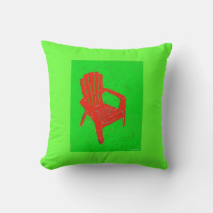 Cojín Decorativo MoJo Pillow, presidenta del jardín rojo