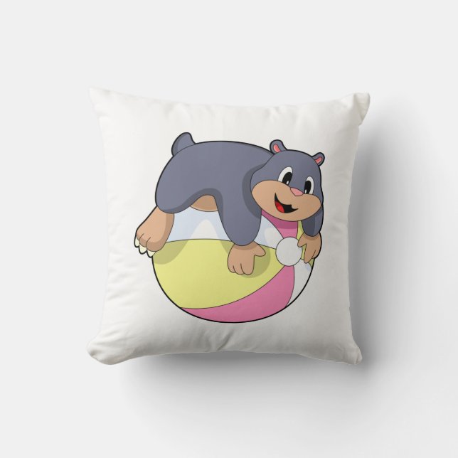 Cojín Decorativo Mole con waterpolo. PNG (Anverso)