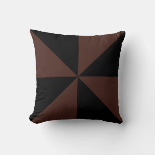 Cojín Decorativo Molinillo marrón chocolate y negro
