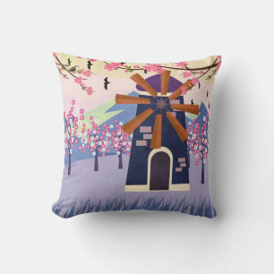 Cojín Decorativo Molino de viento