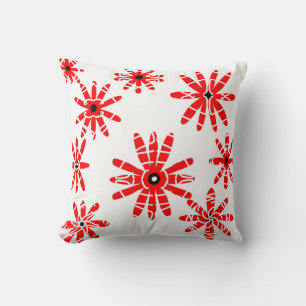 Cojín Decorativo Molinos de viento rojos