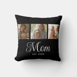 Cojín Decorativo Mom Established Modern Script Black 3 Photo