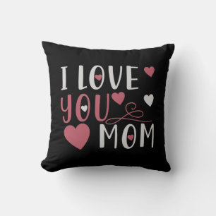 Cojín Decorativo Mom - I love you Mom