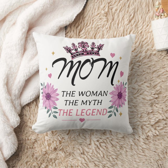 Cojín Decorativo Mom The Legend Mother's Day Gift (Manta)