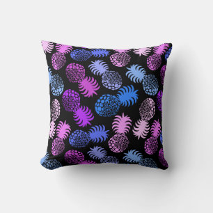 Cojín Decorativo Momona Hawaiian Tropical Piña Reversible