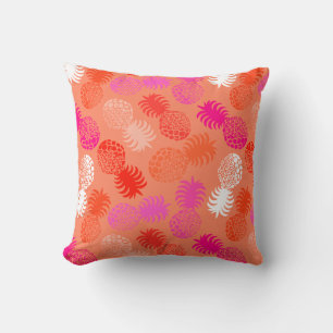 Cojín Decorativo Momona Hawaiian Tropical Piña Reversible