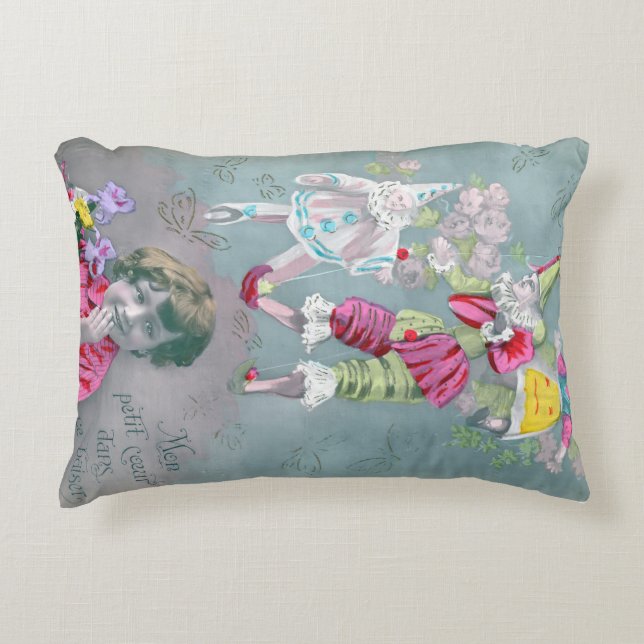 Cojín Decorativo Mon petite coeur dans ce baiser (Anverso)