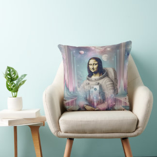 Cojín Decorativo Mona en el espacio
