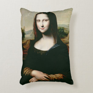 Cojín Decorativo Mona Lisa, copia de la pintura por Leonardo DA Vin