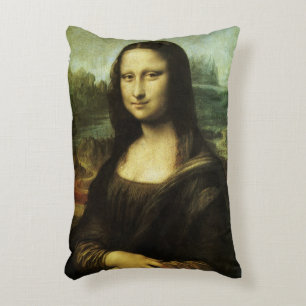 Cojín Decorativo Mona Lisa de Leonardo da Vinci, Arte del Renacimie