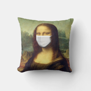 Cojín Decorativo Mona Lisa Vía Virus Corona