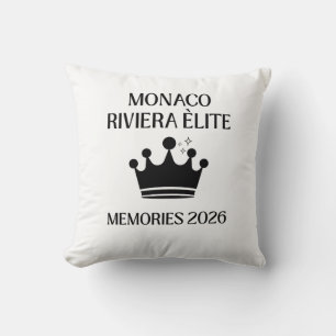 Cojín Decorativo Monaco Riviera Elite Recuerdos 2026 Cabina de Yach