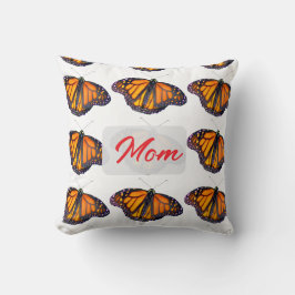 Cojín Decorativo Monarch Butterfly Personal for Mom