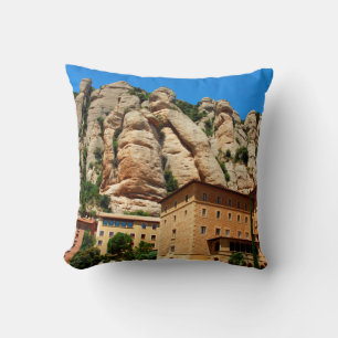 Cojín Decorativo Monasterio de Montserrat, Cataluña, España