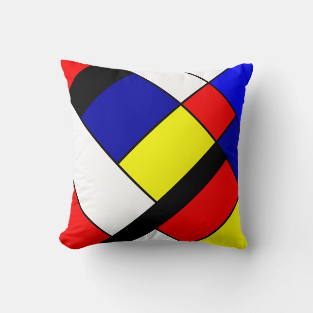 Cojín Decorativo Mondrian #42 (Anverso)