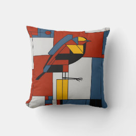 Cojín Decorativo mondrian birds