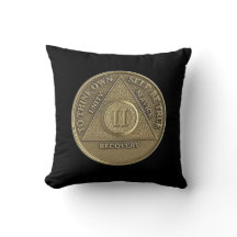 Moneda de Aniversario de Sobriedad de 2 Años con N