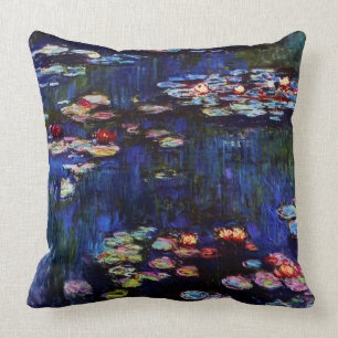 Cojín Decorativo Monet-Agua-Lirios de Claude