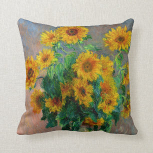 Cojín Decorativo Monet Sunflowers