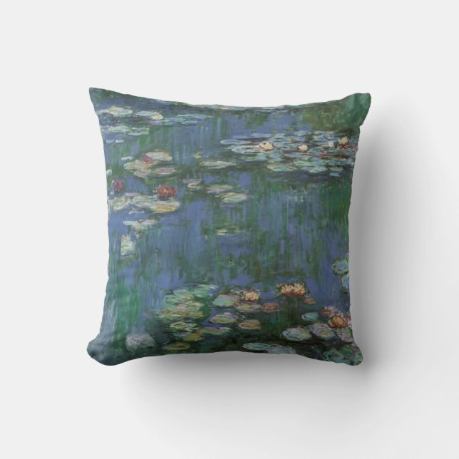 Cojín Decorativo Monet-waterlilies (Anverso)