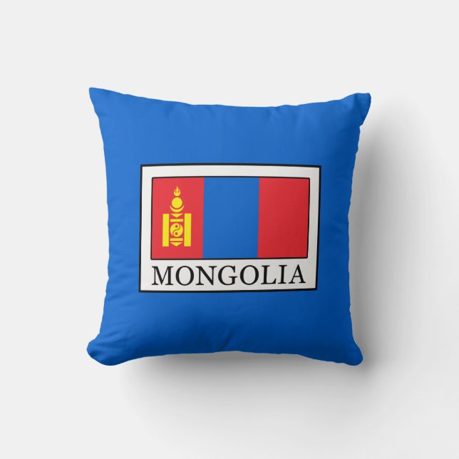 Cojín Decorativo Mongolia (Anverso)