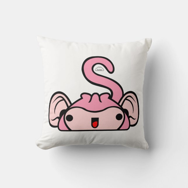 Cojín decorativo Monkey Bao - 16x16 (Anverso)