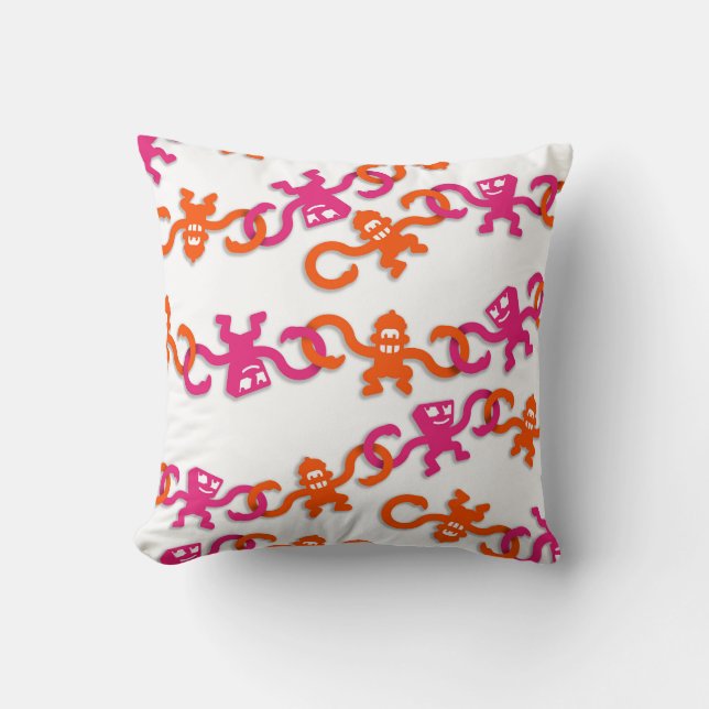 Cojín Decorativo Monkey Business Pillow (Anverso)