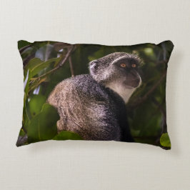 Cojín Decorativo Mono azul, Zanzíbar