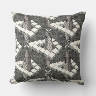 Cojín Decorativo mono de salmón de penrose