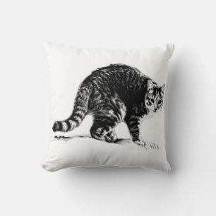 Cojín decorativo monocromo de cuerpo completo para