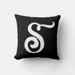 COJÍN DECORATIVO MONOGRAM DE SCRIPT ESTILO