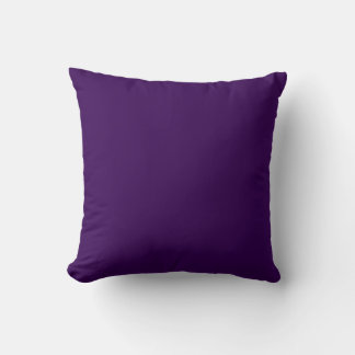 Cojín Decorativo MONOGRAM sólido personalizado personalizado violet