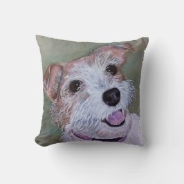 COJÍN DECORATIVO MONOGRAM SWEET JACK RUSSELL