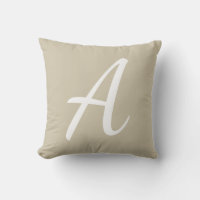 Monograma de arena Beige
