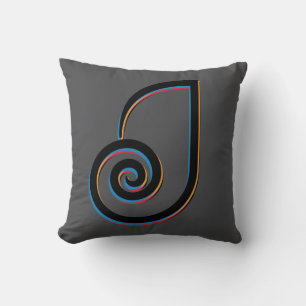 Cojín Decorativo Monograma de la letra J