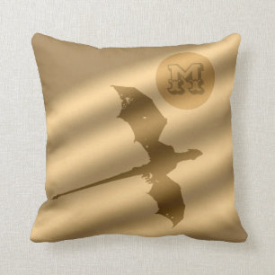 Cojín Decorativo Monograma Dragon Gold Luxury