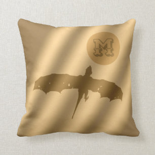 Cojín Decorativo Monograma Dragon Gold Luxury