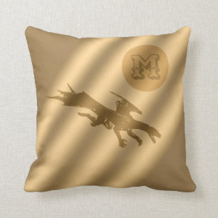 Cojín Decorativo Monograma Dragon Gold Luxury