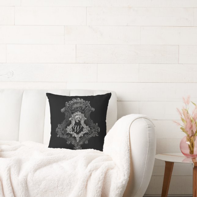 Cojín Decorativo Monograma inicial personalizado (Sofá)