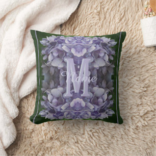 Cojín Decorativo Monograma Personalizado con tu Nombre e Inicial Fl