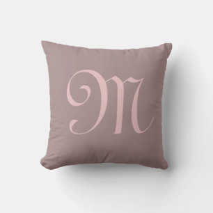 Cojín Decorativo Monograma Personalizado inicial personalizado