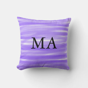 Cojín Decorativo Monograma simple añada su letra de nombre man mini