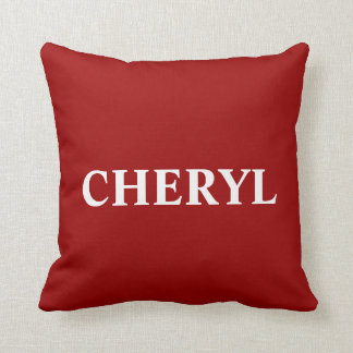 Cojín decorativo monogramado