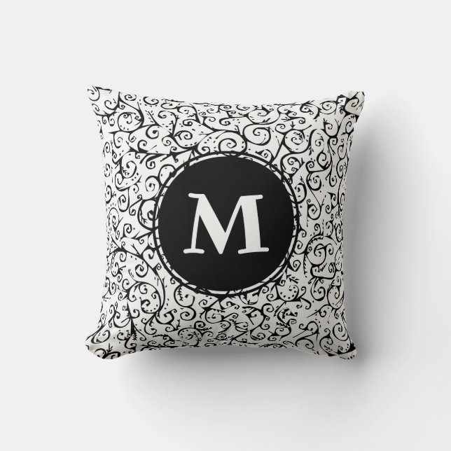 Cojín Decorativo Monogrammed Mayhem (Anverso)